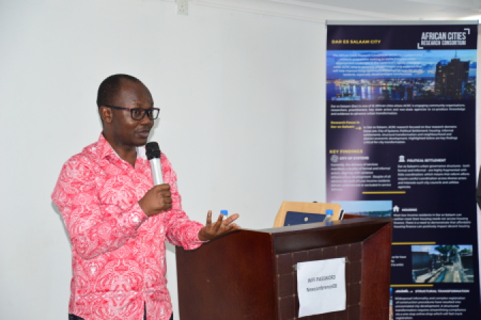 THE AFRICAN CITIES RESEARCH CONSORTIUM